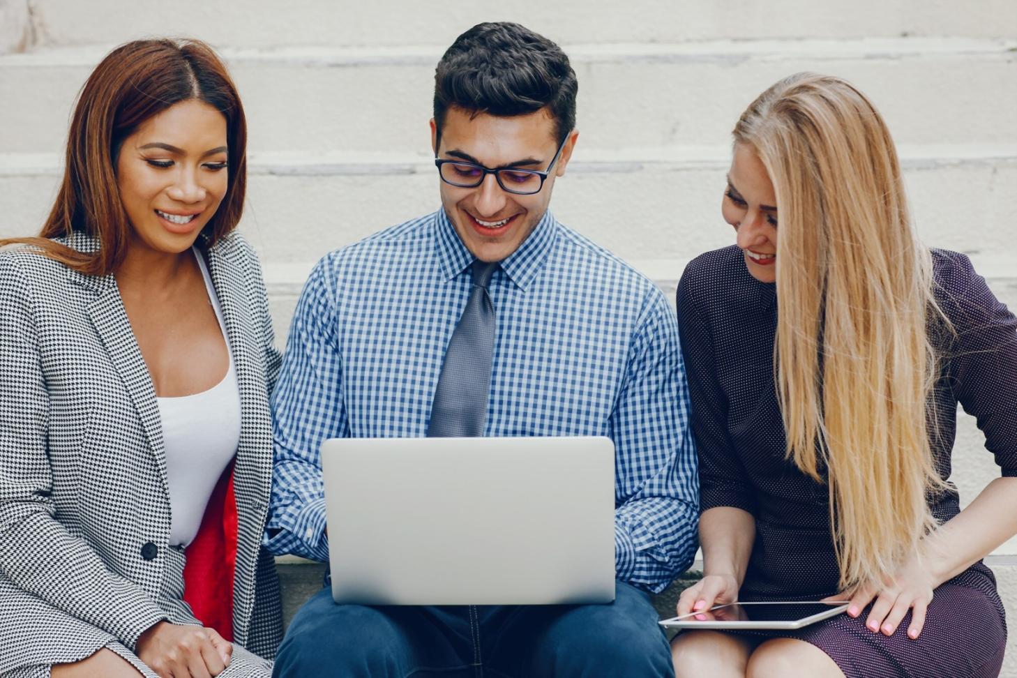 Professional financial education environment with learning materials and resources